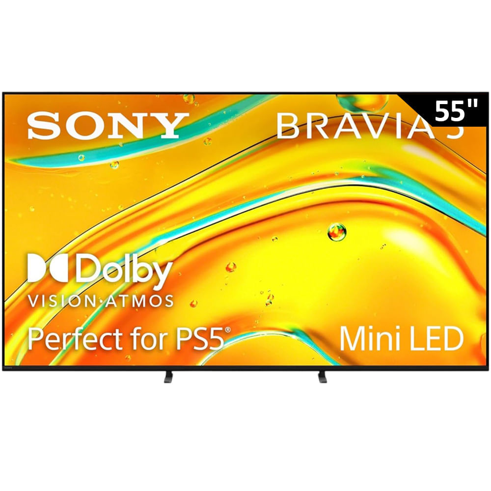 Pantalla Sony 55" (139.7 cm) Mini LED UHD 4K HDR10 K-55XR50