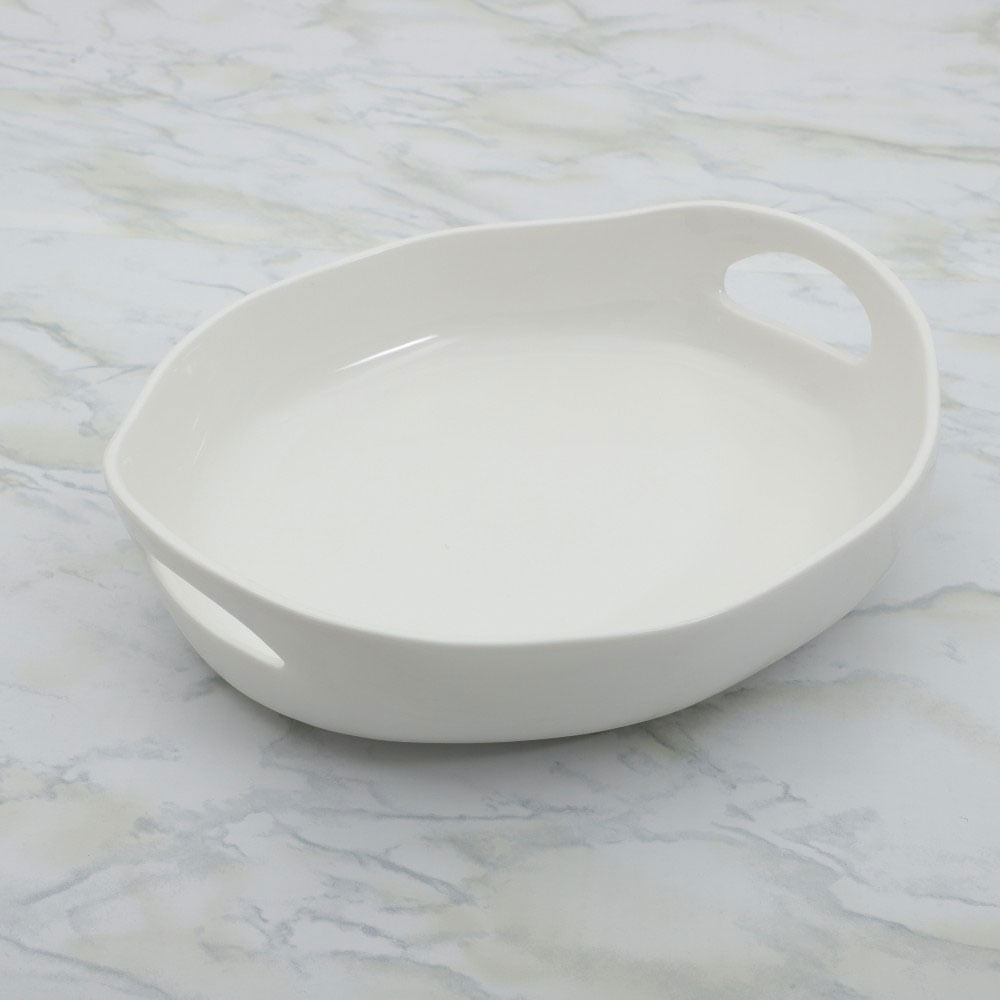 Pieza para servir de porcelana 25x20 cm