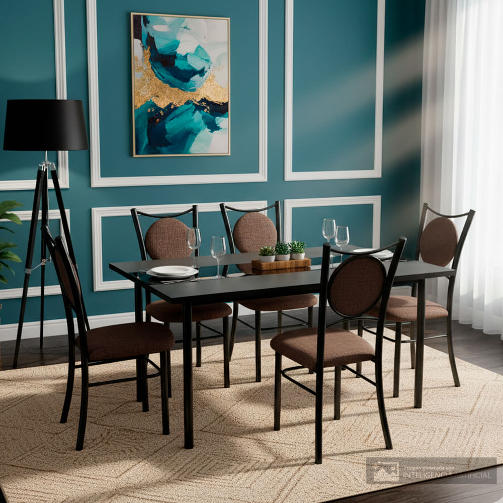 Juego de Comedor Madrid 6 Personas