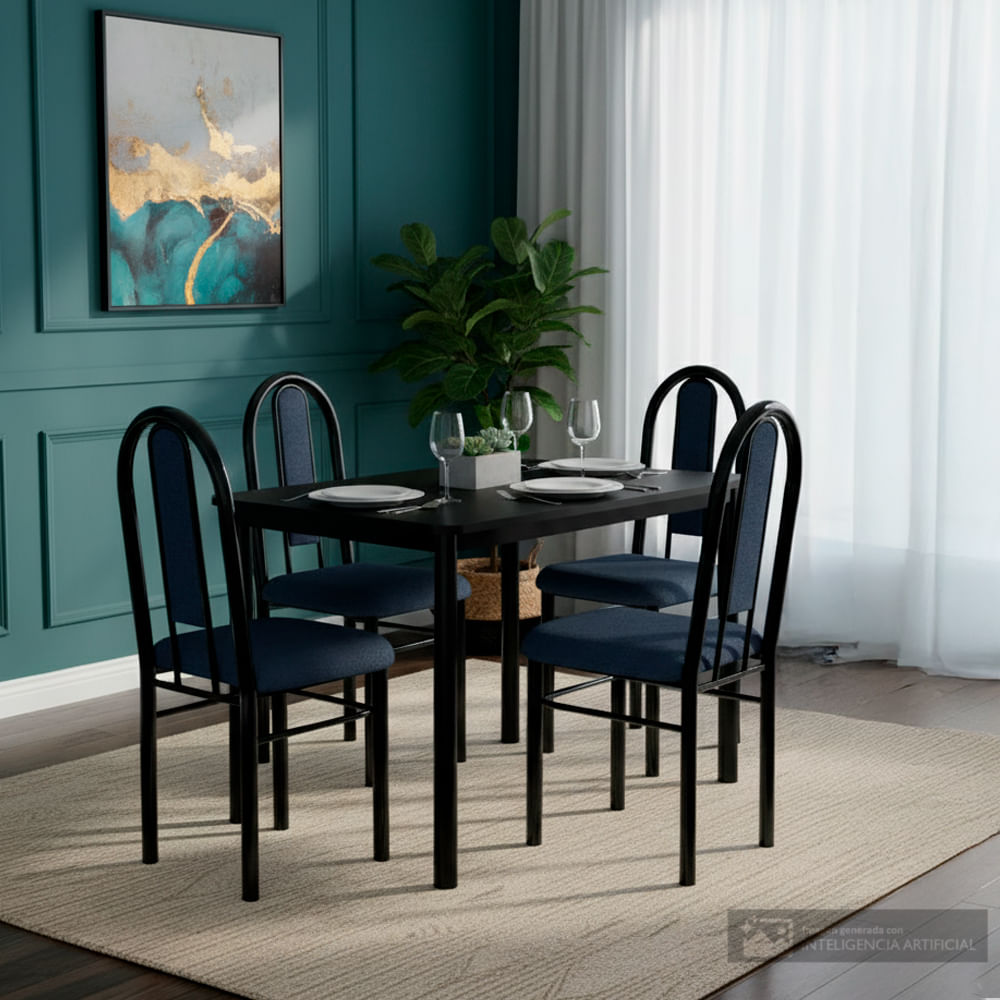 Juego de comedor Florencia 4 personas