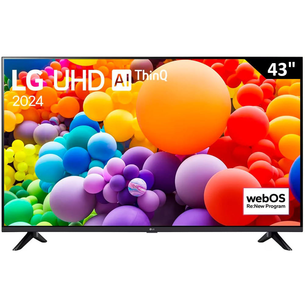 Pantalla LG 43" (109.22 cm) LED UHD 4K HDR10 43UT7300PSA