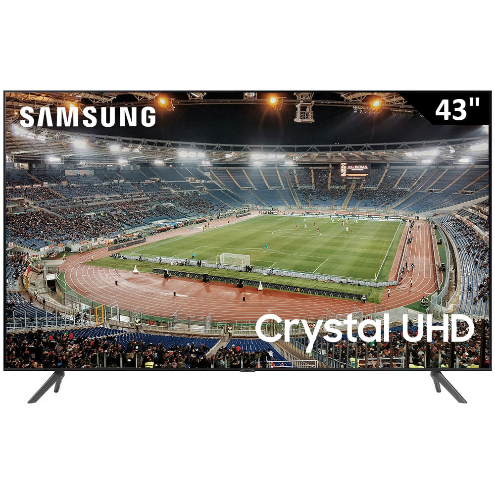 Pantalla Samsung 43" (109.22 cm) LED Crystal UHD 4K HDR10+ UN43CU7000PXPA