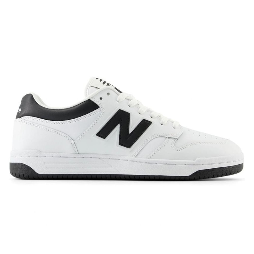 Zapato New Balance BB480 Low deportivo casual  blanco para hombre