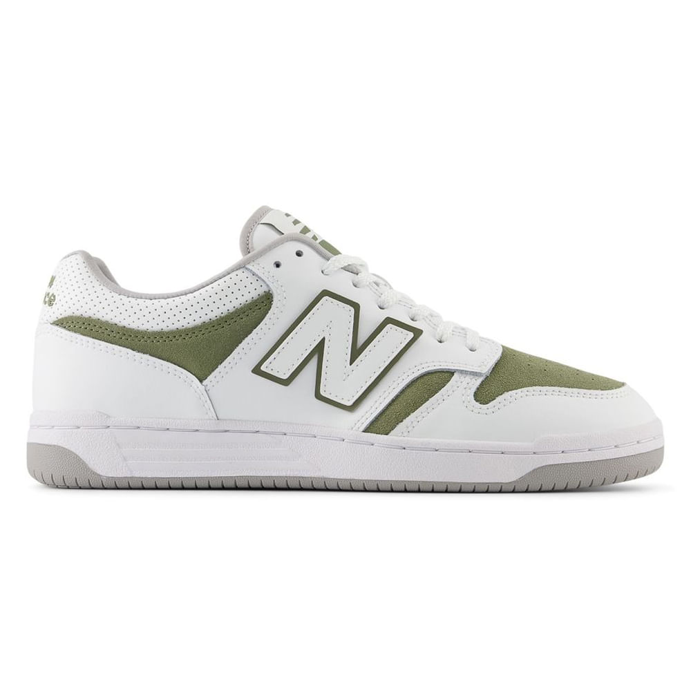 Zapato New Balance BB480 Low deportivo casual  bicolor para hombre
