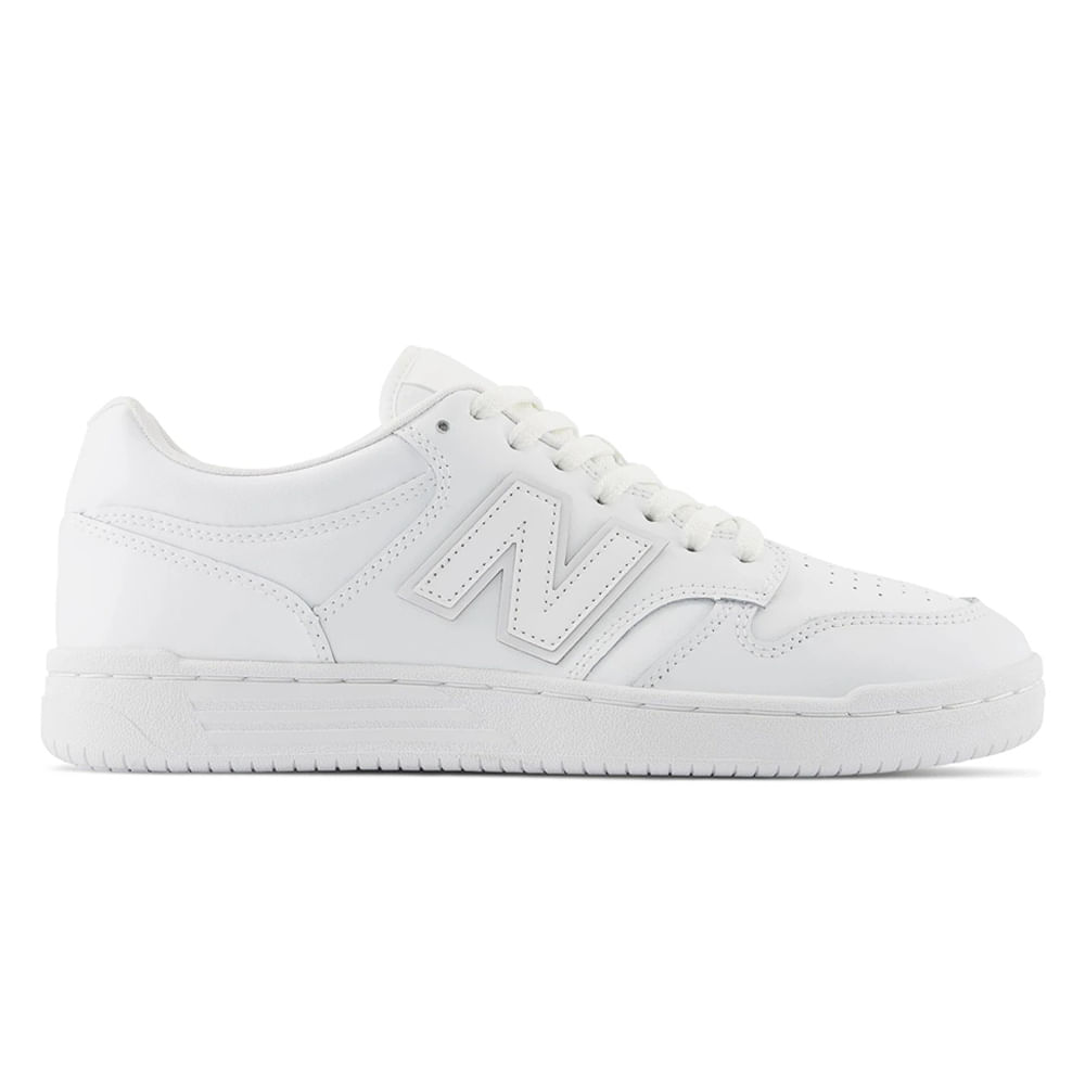 Zapato New Balance 480l deportivo casual blanco para hombre