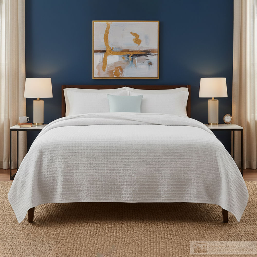 Cubrecama BR Home de poliéster diseño sólido