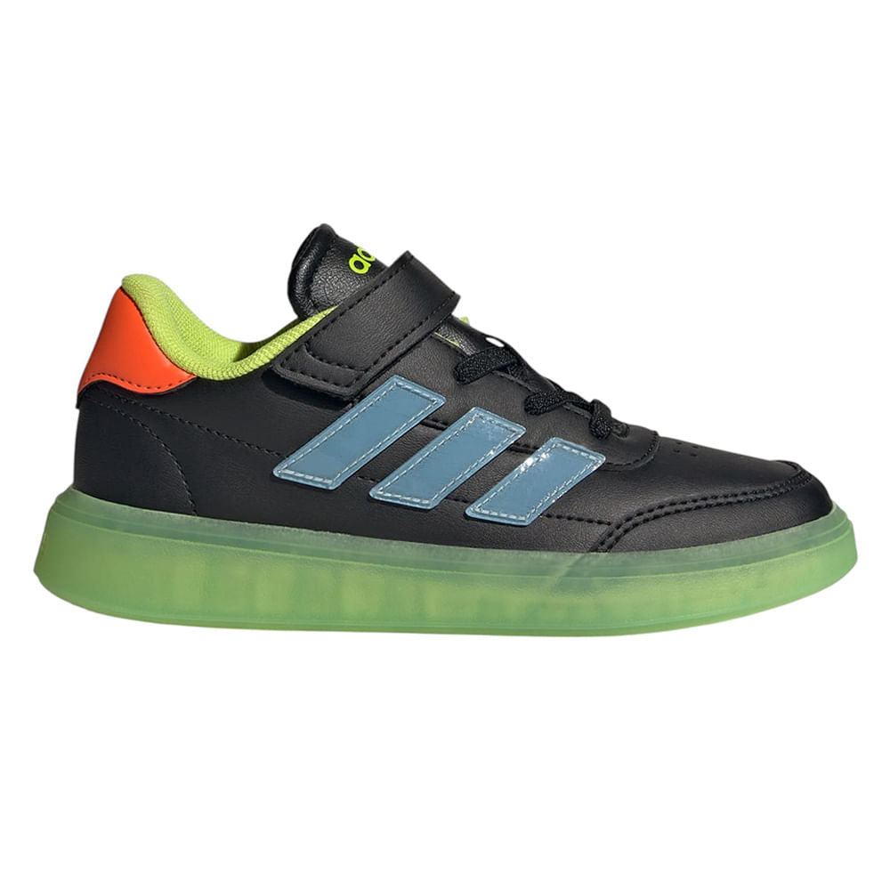Zapato Adidas  FTW Courtblock deportivo casual negro para niño