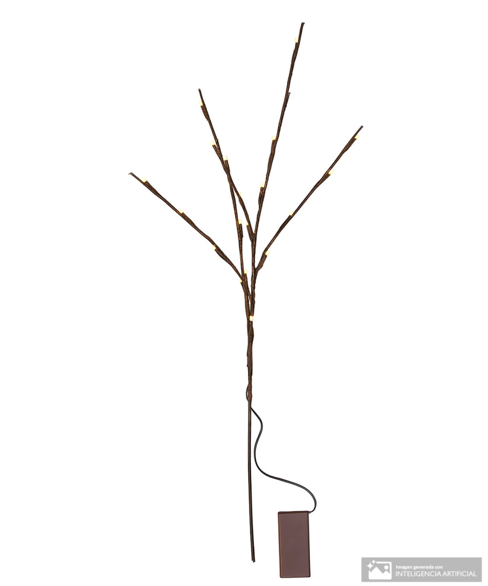 Rama decorativa con luz 70 cm