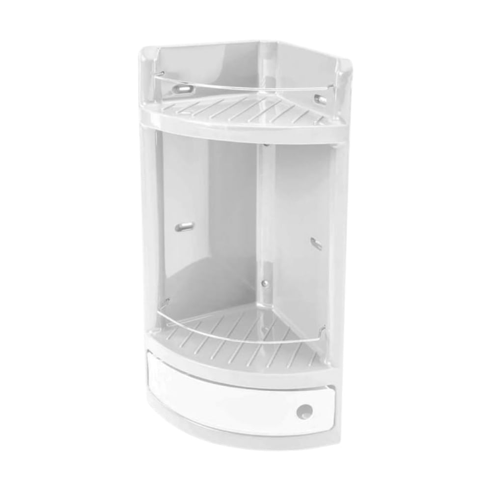 Esquinero con gavetero en color gris