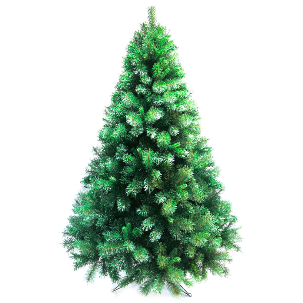 Árbol navideño 7 pies (213 cm) con 1130 puntas