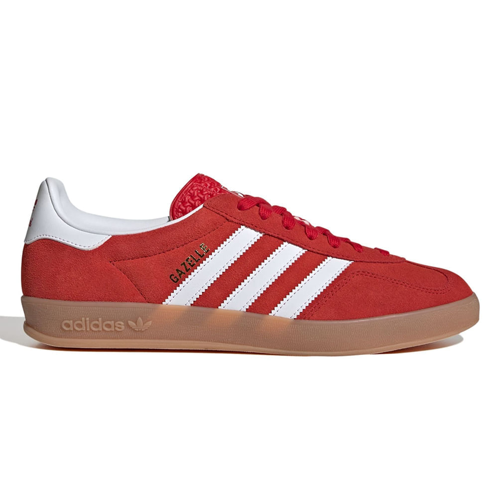 Zapato Adidas Originals Gazelle Indoor deportivo casual rojo para hombre
