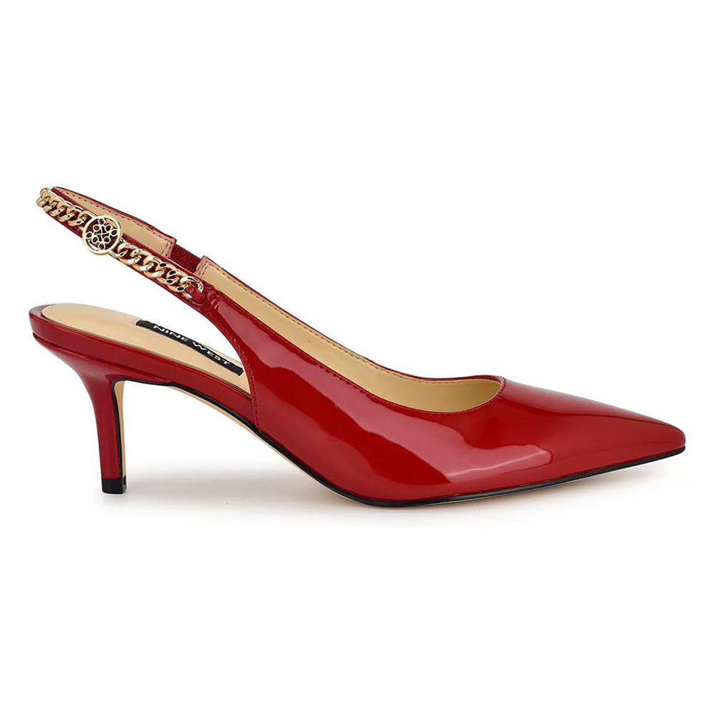 Zapato de vestir Nine West color rojo para mujer