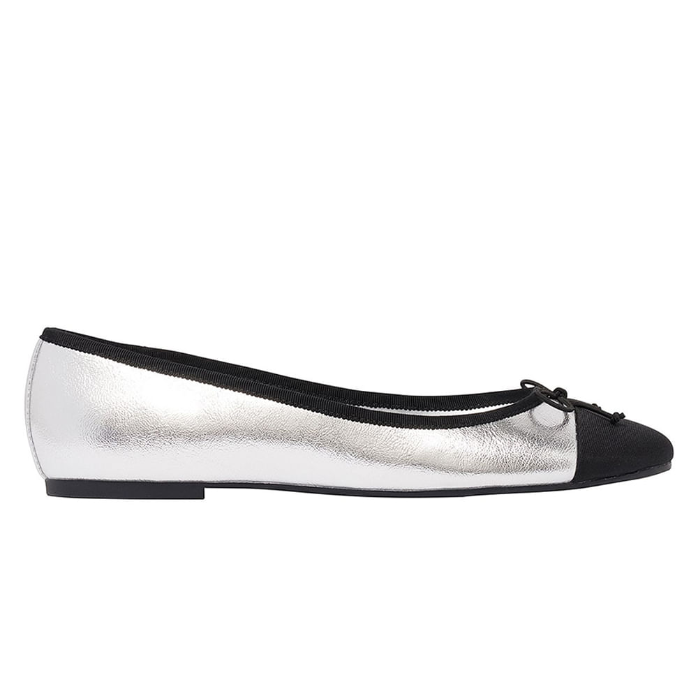 Zapato casual Nine West negro/plateado para mujer
