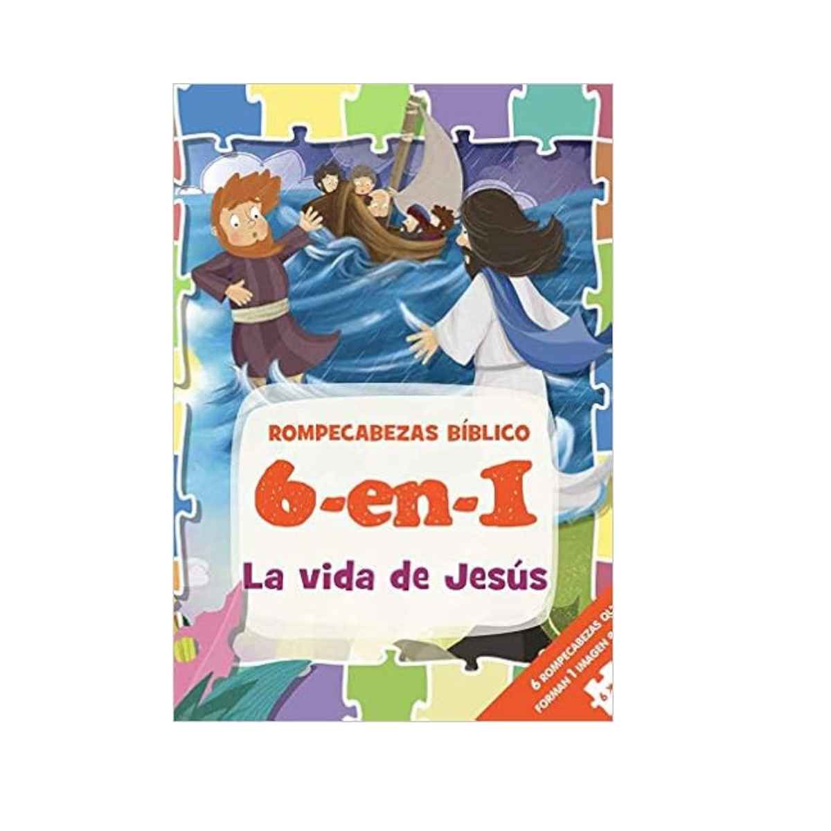 Rompecabezas Biblico 6 En 1 La Vida De Jesus
