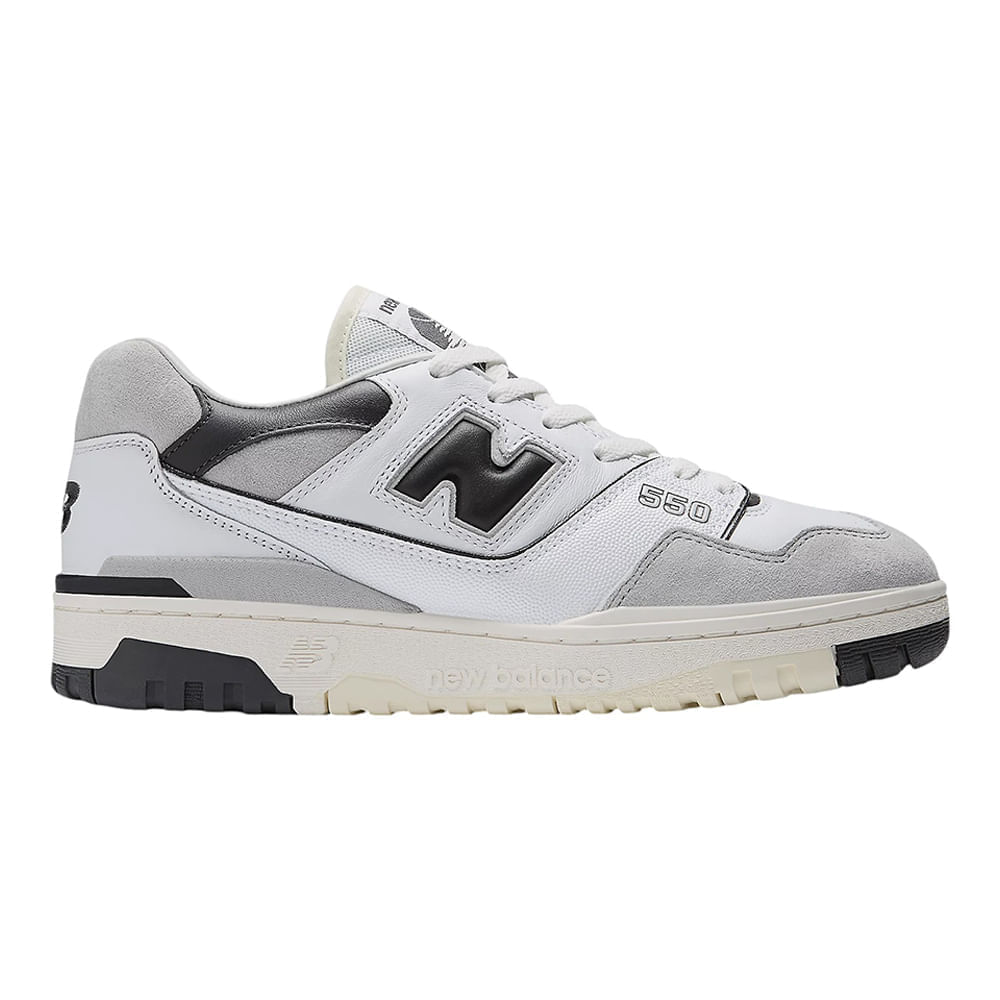 Zapato New Balance BB 550 deportivo gris para hombre