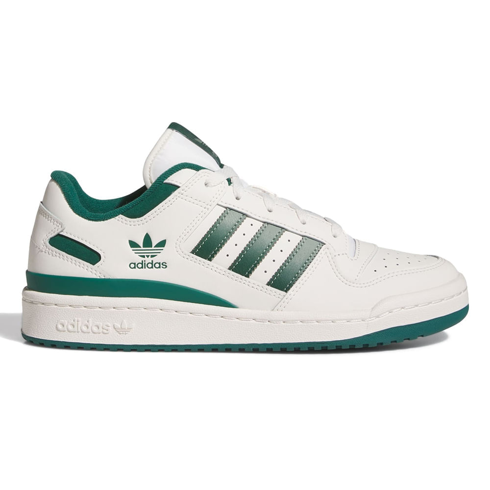 Zapato Adidas Originals Forum Low CL deportivo casual blanco para hombre