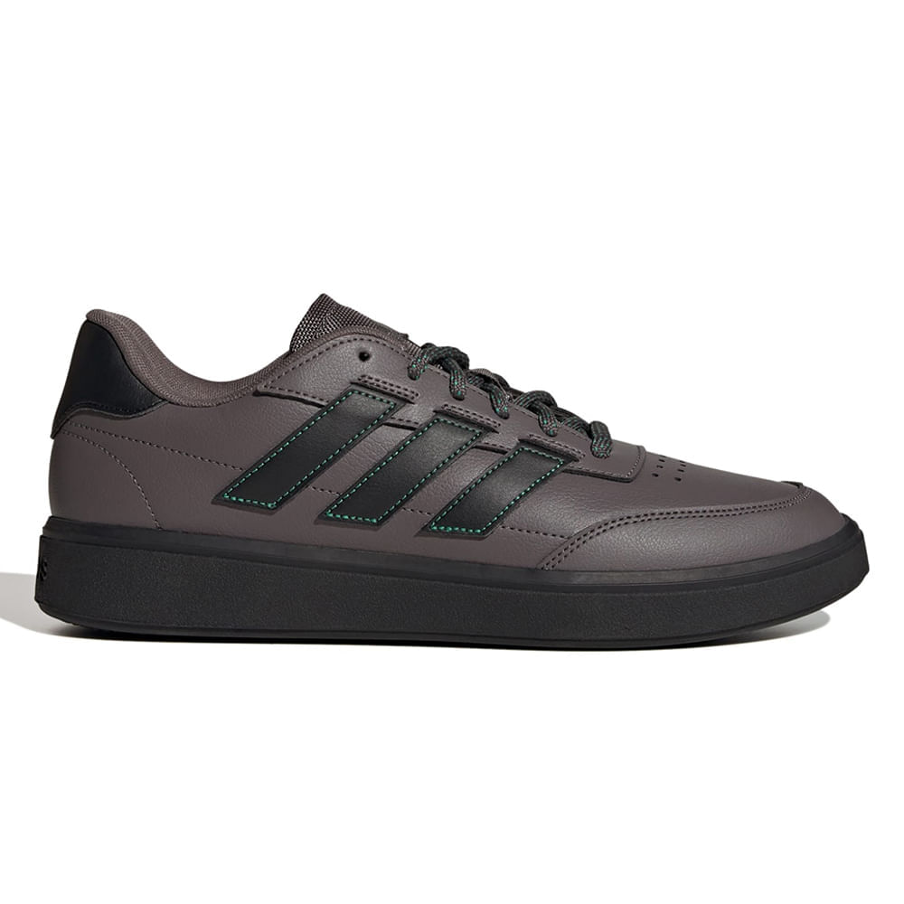 Zapato Adidas FTW Courtblock deportivo casual negro para hombre