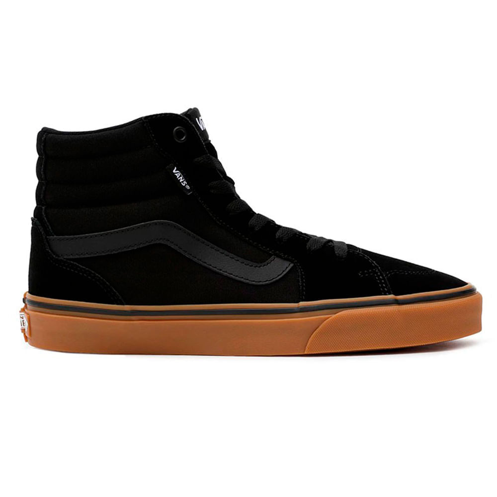 Zapato deportivo casual Vans Filmore hi color negro para hombre