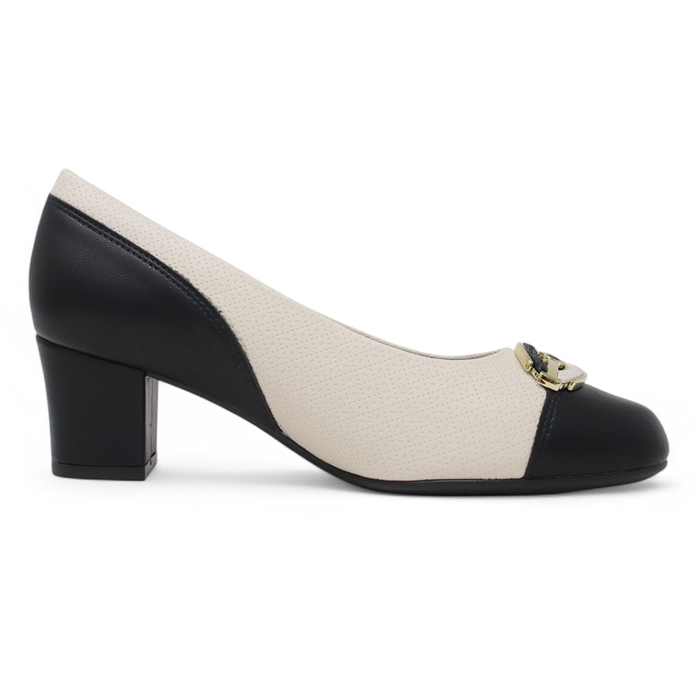 Zapato de vestir Piccadilly bicolor para mujer