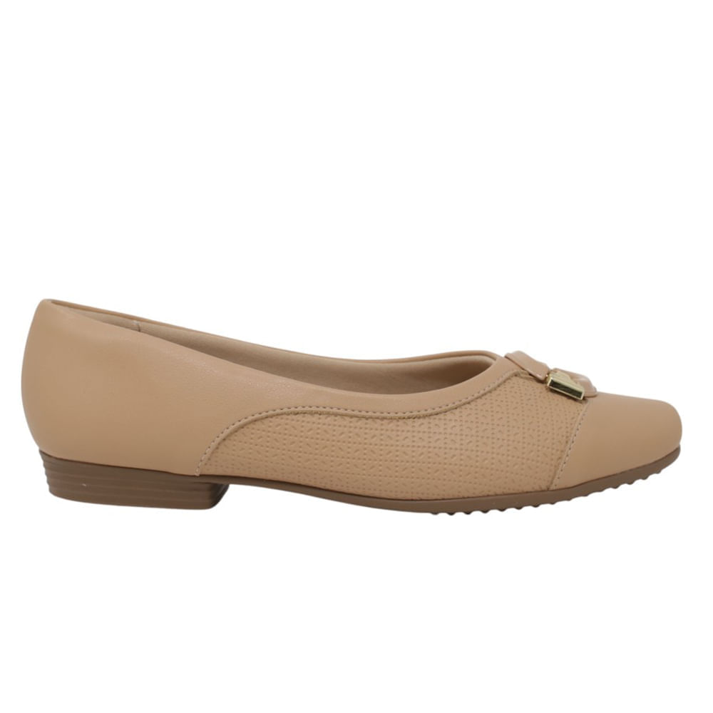 Zapato casual Piccadilly color nude para mujer