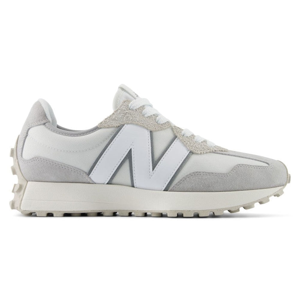 Zapato New Balance 327 deportivo casual gris para hombre