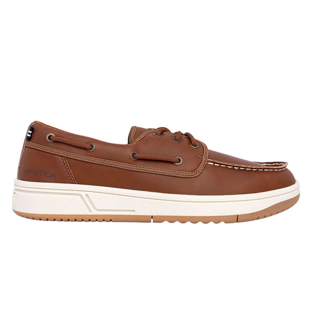 Zapato casual Nautica café para hombre