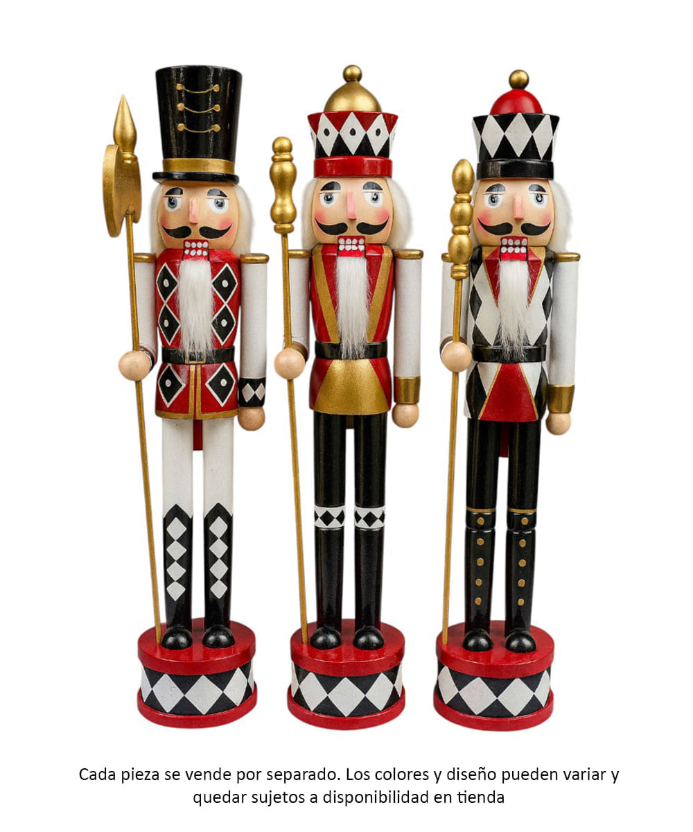 Cascanueces diseño surtido (1 pieza) 61 cm