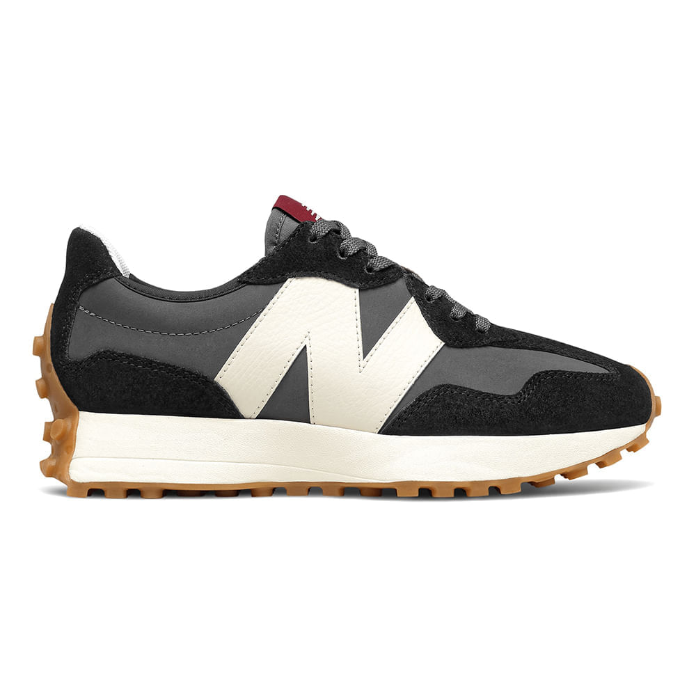 Zapato New Balance 327 casual color negro para mujer