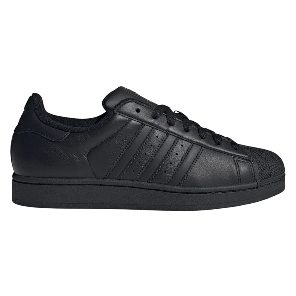 Zapato Adidas Originals Superstar II casual color negro para mujer