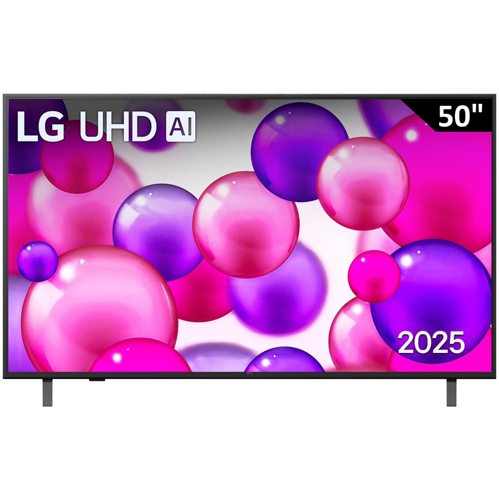Pantalla LG 50" (127 cm) UHD AI 4K HDR10 Pro 50UA8000PSB