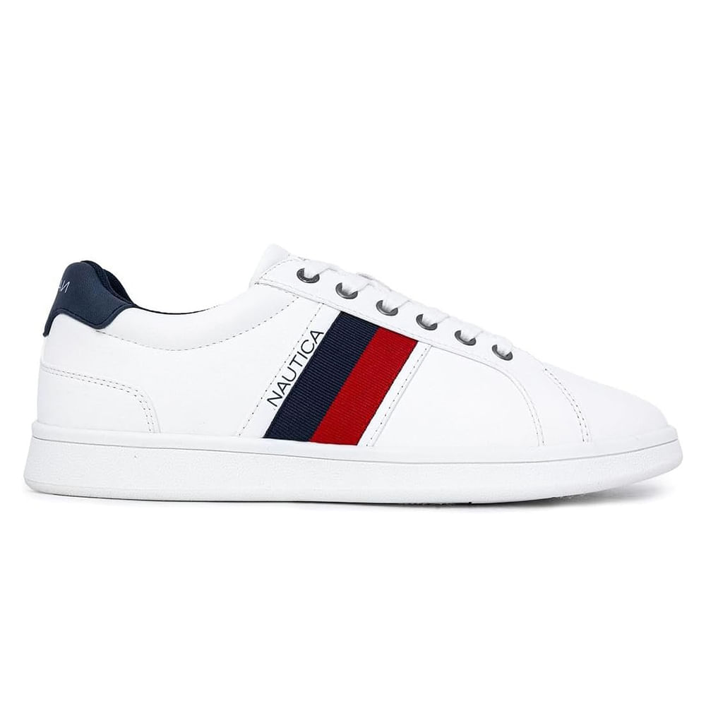Zapato deportivo casual Nautica blanco para hombre