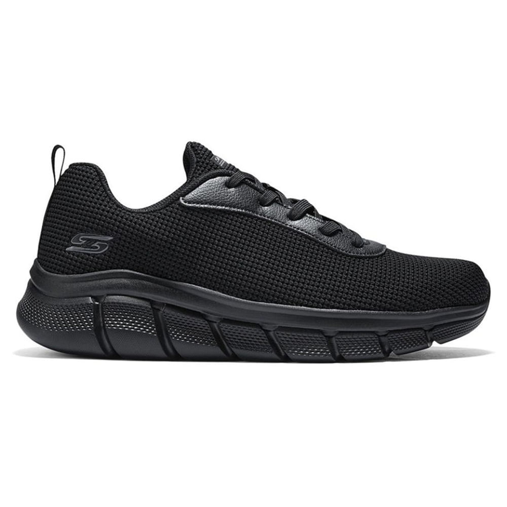 Zapato deportivo casual Skechers color negro para hombre