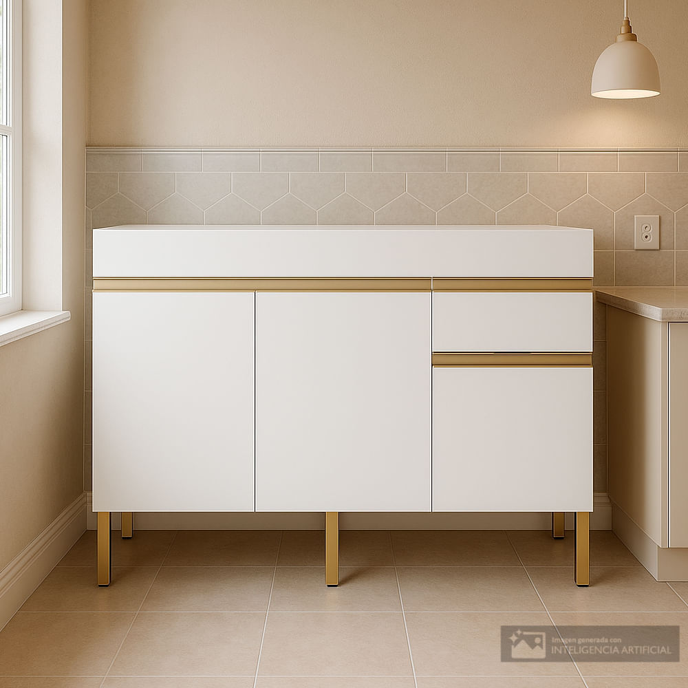 Mueble para cocina Line 1200 Alto 86 x Ancho 120 x Profundidad 53,3  cm aprox.