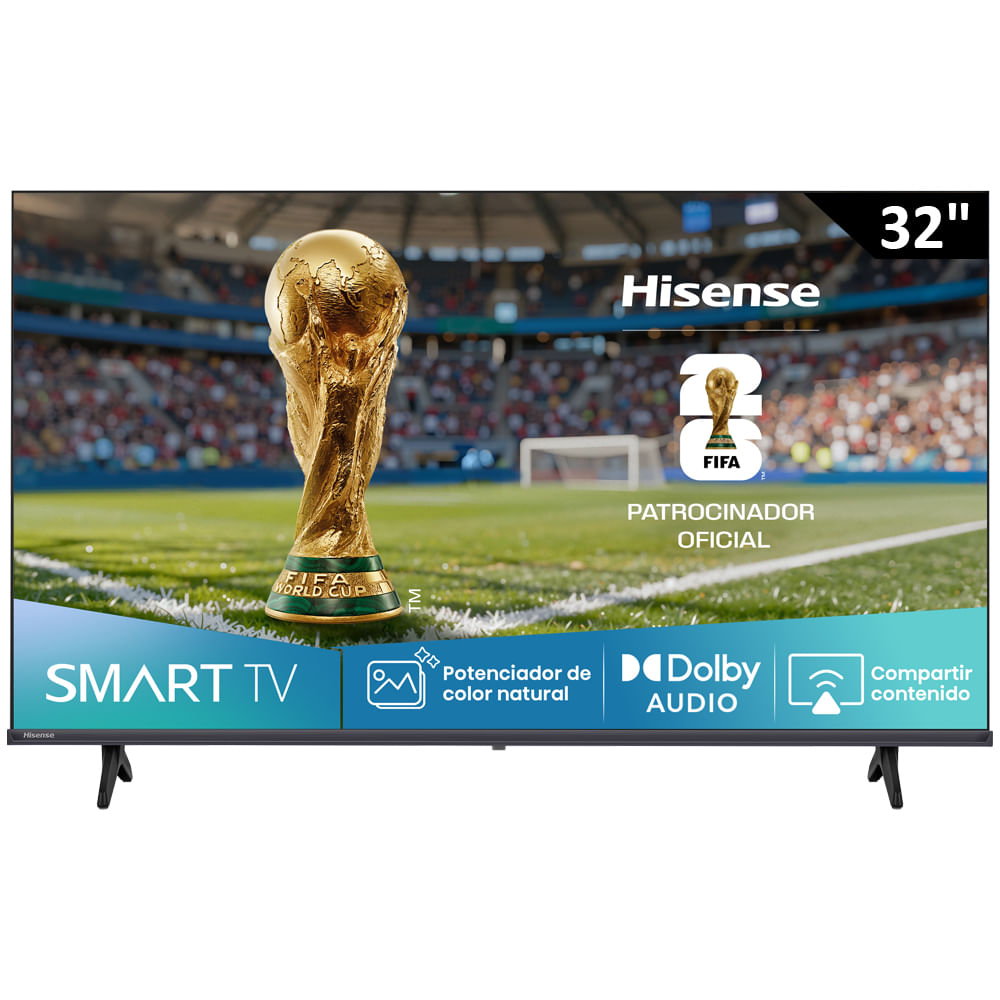 Pantalla Hisense 32" (81.28 cm) LED HD 32A4KV