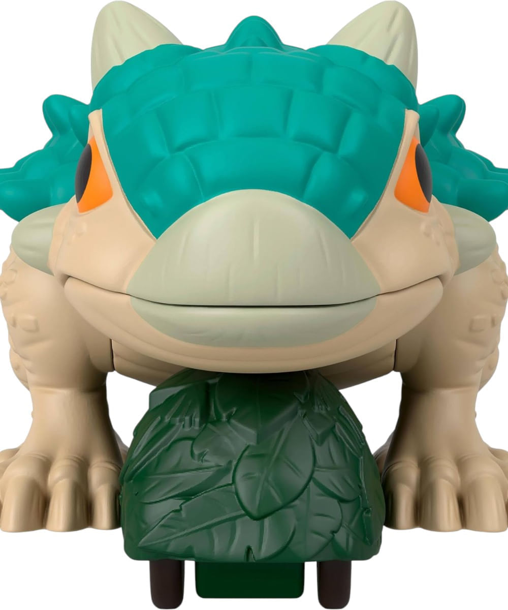Imaginext Jurassic World figura dinosaurio con ruedas