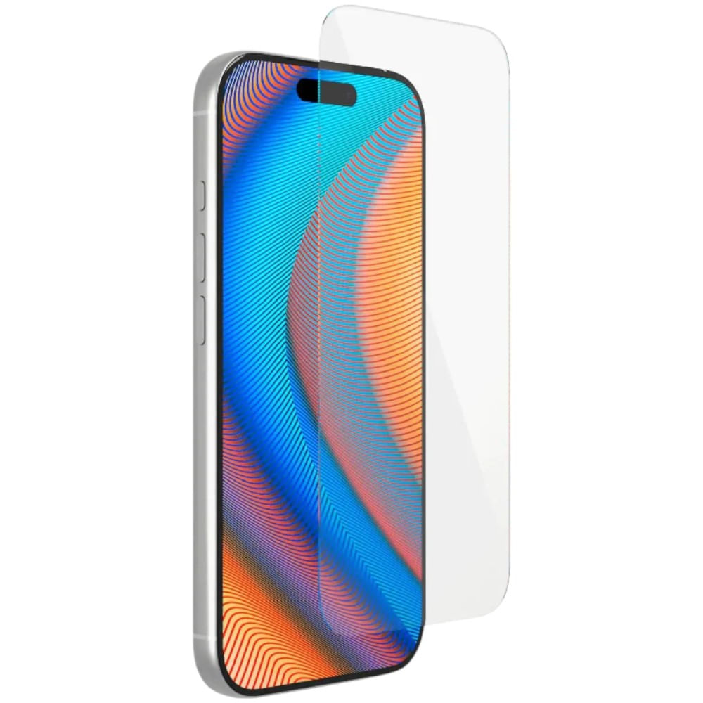 Protector de vidrio antimicrobiana para Apple iPhone 17 Pro