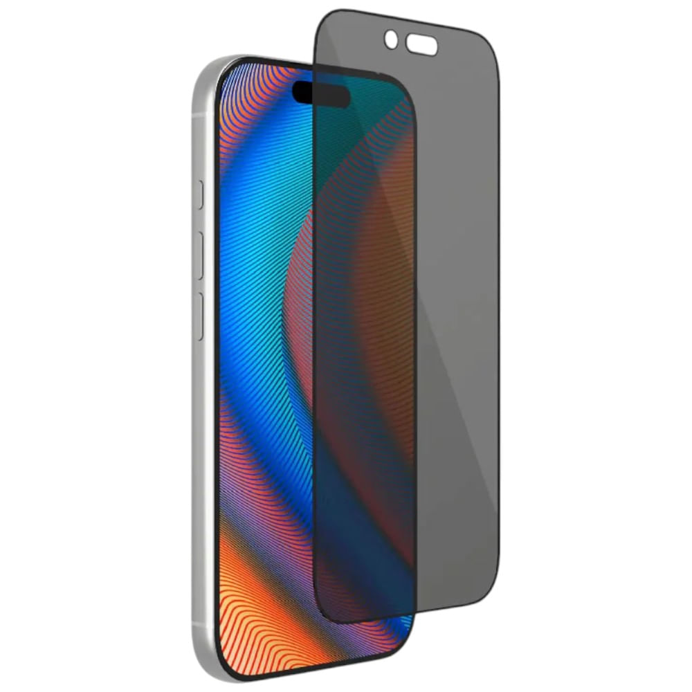 Protector de vidrio de privacidad para Apple iPhone 17