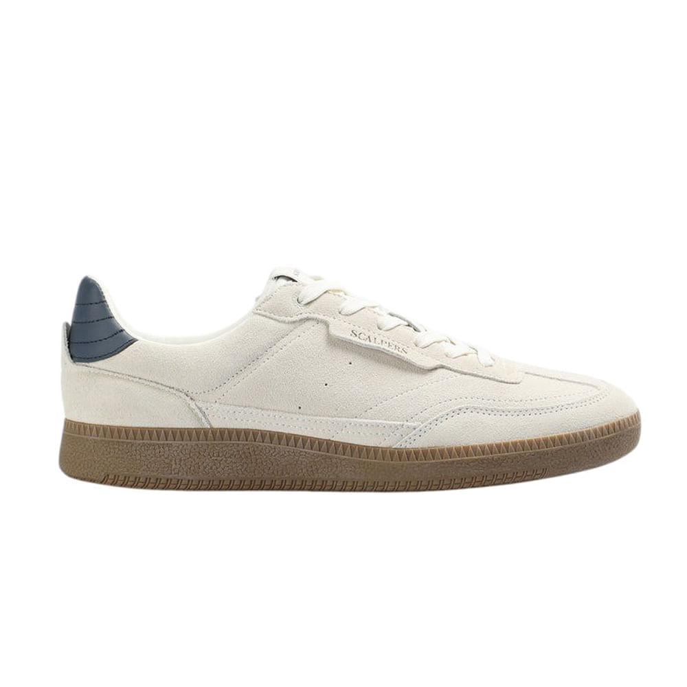 Zapato deportivo casual Scalpers beige para hombre