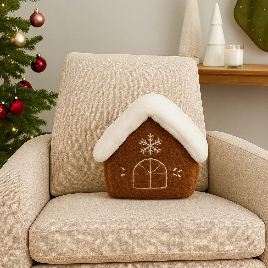 Cojín Gingerbread House