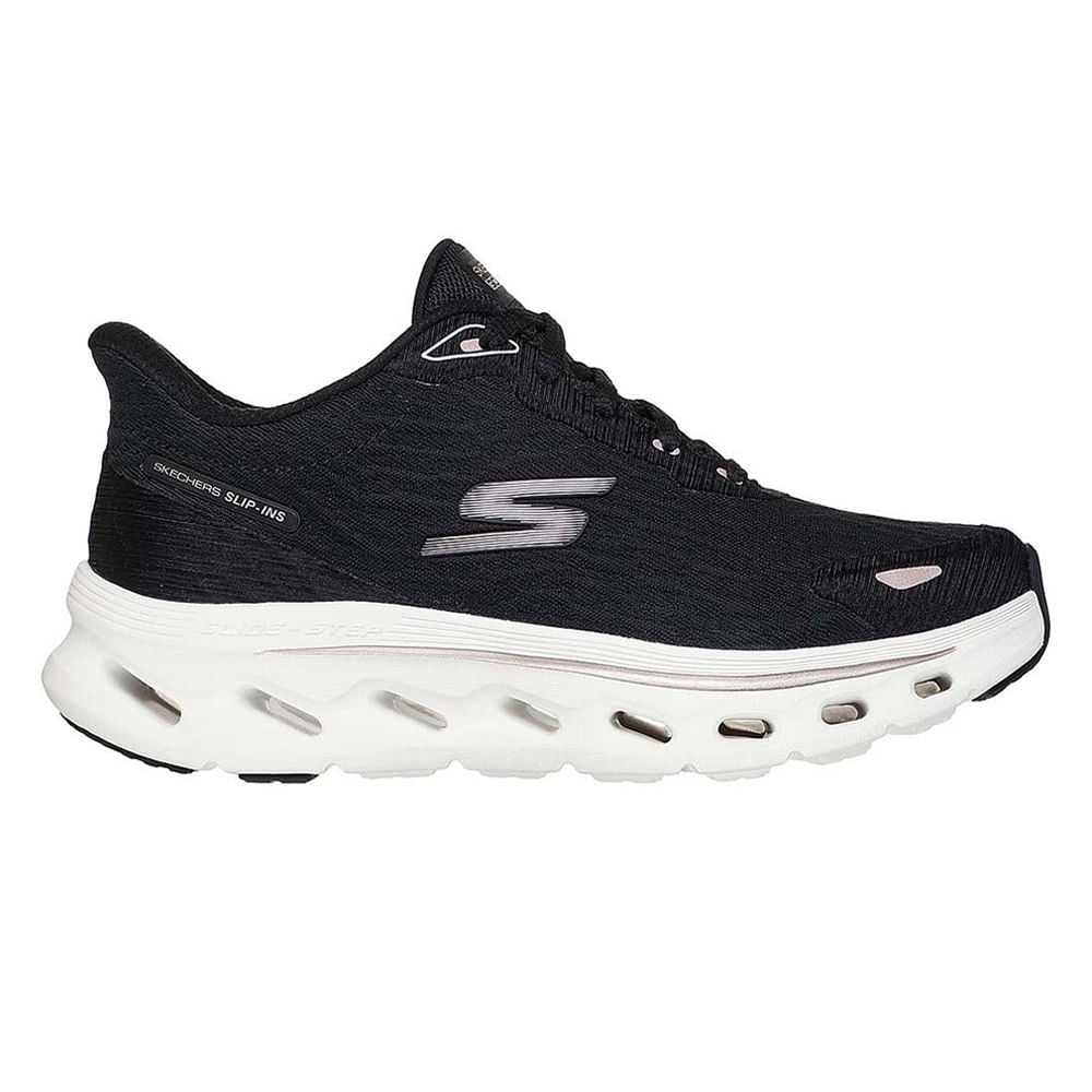 Zapato casual Skechers Go Walk color negro para mujer