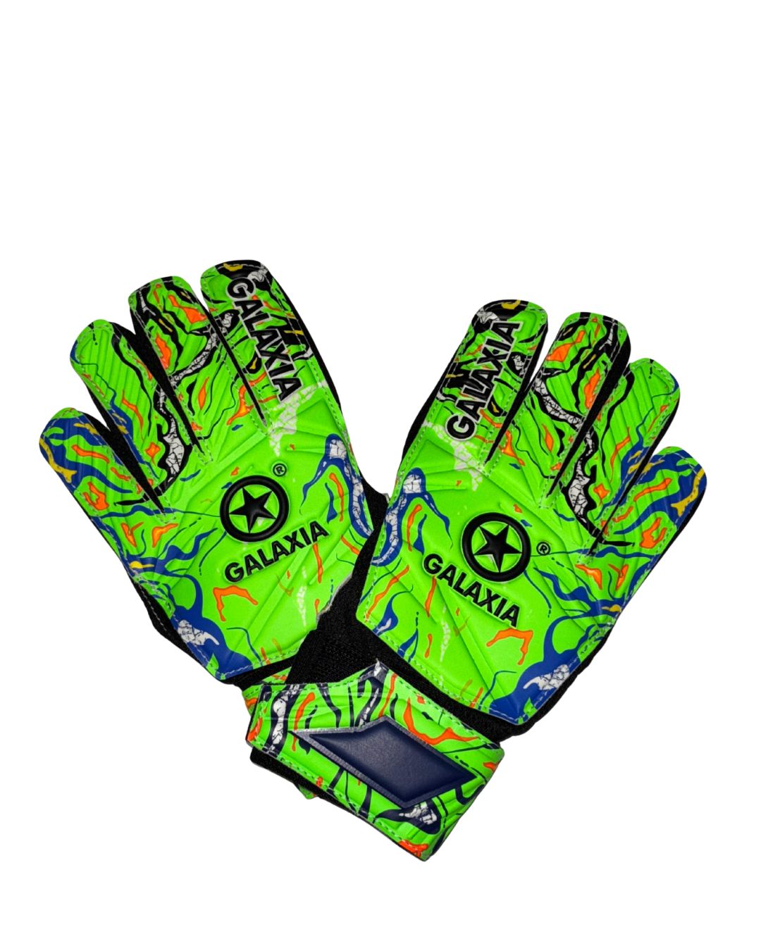 GUANTES PORTERO KIDS GALAXIA BOREAL NEON GREEN/BLACK