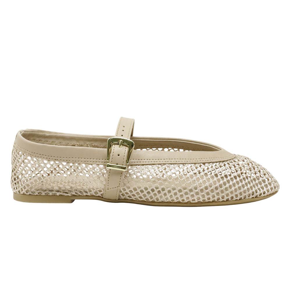 Zapato casual Unexpected color beige para mujer