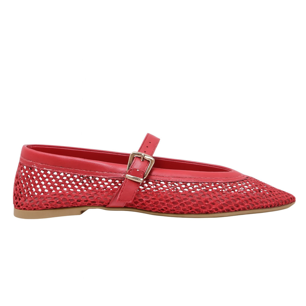 Zapato casual Unexpected color rojo para mujer