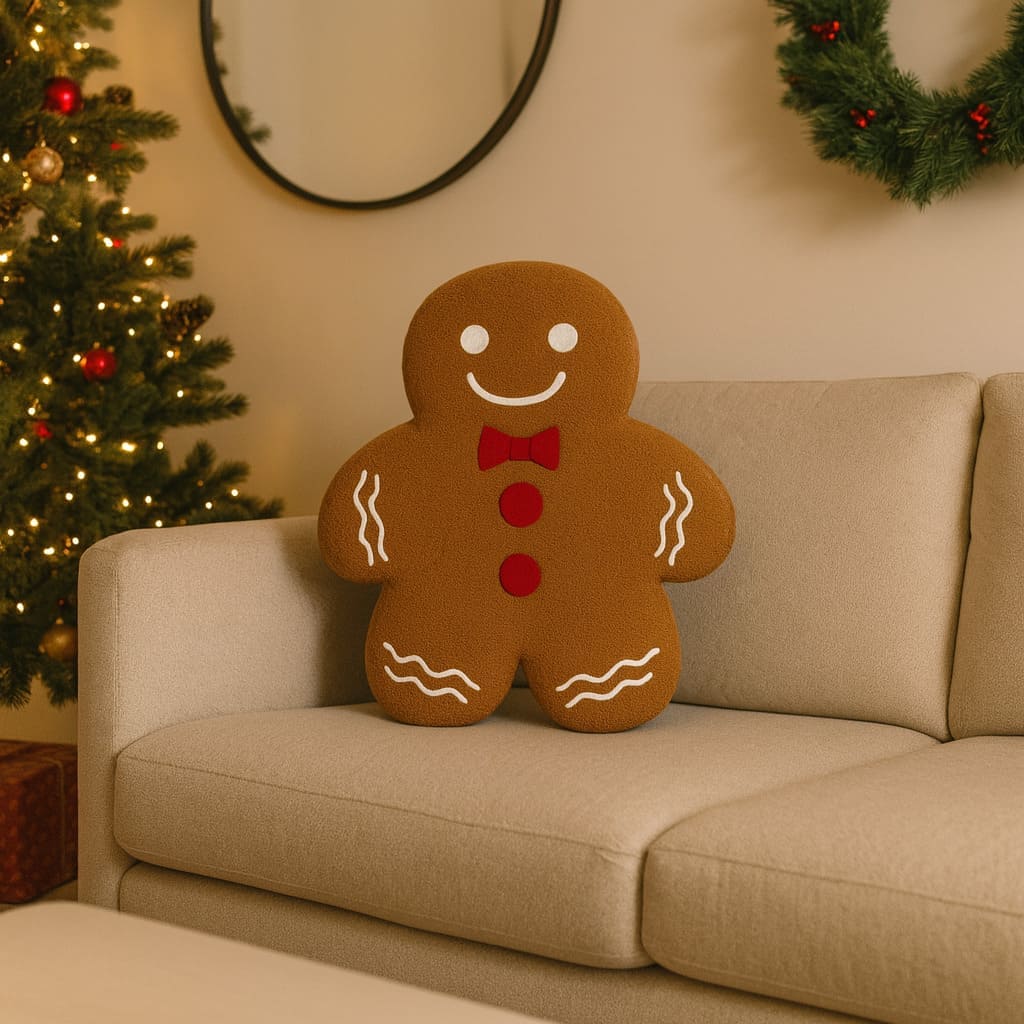 Cojín Gingerbread Boy