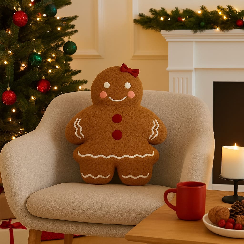 Cojín Gingerbread Girl