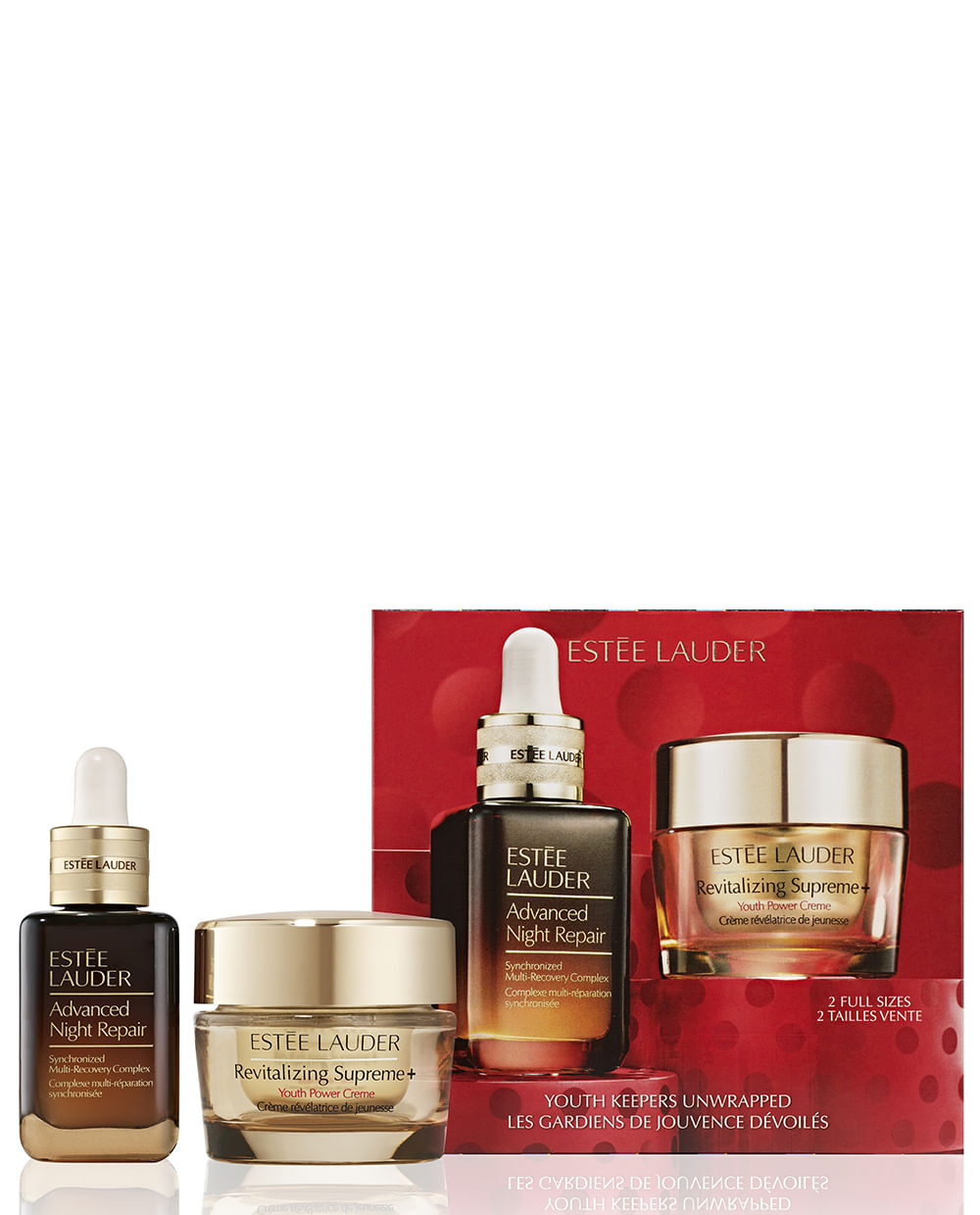 Estée Lauder Set Tratamiento Iluminador para Rostro + Suero Humectante Holiday