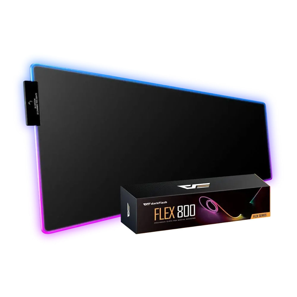 Mouse Pad Gaming DarkFlash Flex 800, RGB, 800x300x4mm FLEX800