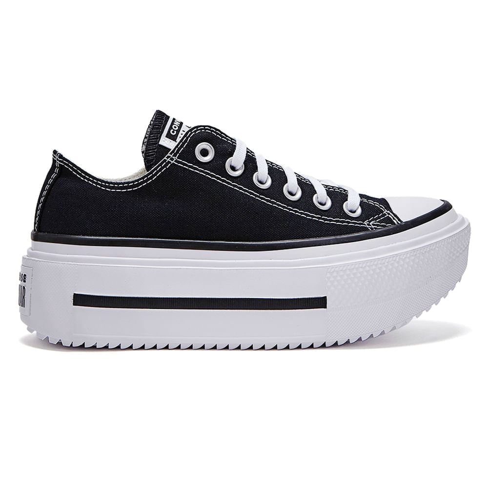 Zapato Converse Lift Double Stack casual negro para mujer