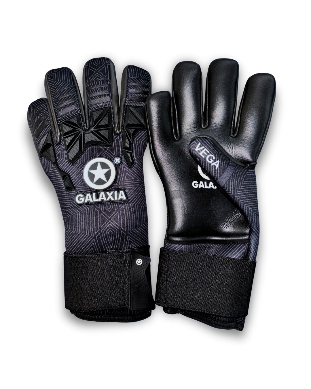 GUANTES PORTERO ADULTO "VEGA" PROFESIONAL BLACK/BLACK