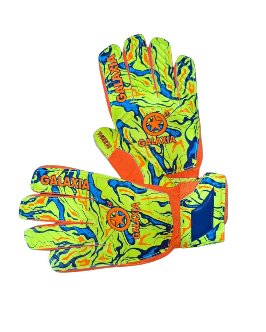 GUANTES PORTERO KIDS GALAXIA BOREAL LIME YELLOW/ORANGE